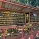 พระเจดีย์ศรีมหาโพธิ์จำลองสถานที่ตรัสรู้ของพระสัมมาสัมพุทธเจ้า