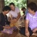 การจักสานผลิตภัณฑ์จากต้นคล้า