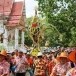 สงกรานต์ ประเพณีแห่ต้นดอกไม้บ้านอาฮี