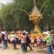 สงกรานต์ ประเพณีแห่ต้นดอกไม้บ้านอาฮี