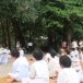 การกวนข้าวทิพย์ในเทศกาลงานออกพรรษา